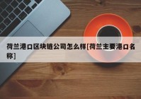 荷兰港口区块链公司怎么样[荷兰主要港口名称]